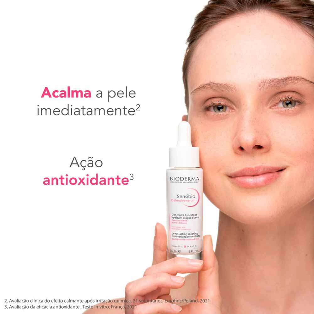 Sérum Anti-idade Concentrado Calmante Sensibio Defensive Bioderma 30ml