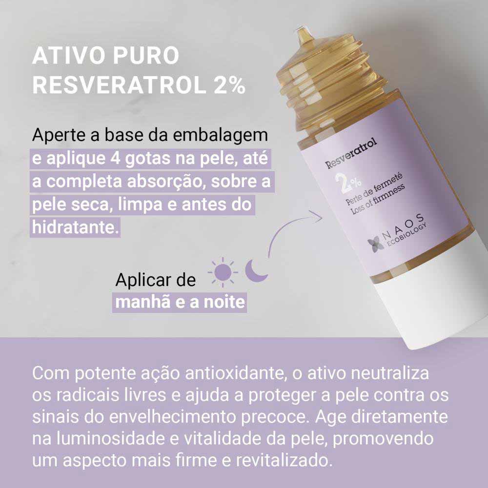 Sérum Facial Antioxidante Resveratrol Etat Pur Pure Actives 15ml