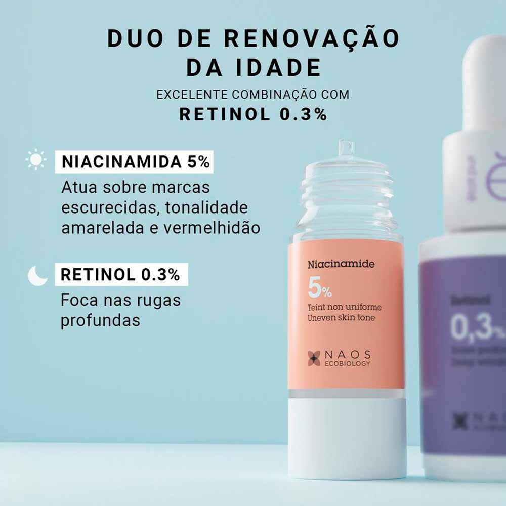 Sérum Facial Clareador de Manchas Niacinamida Etat Pur Pure Actives 15ml