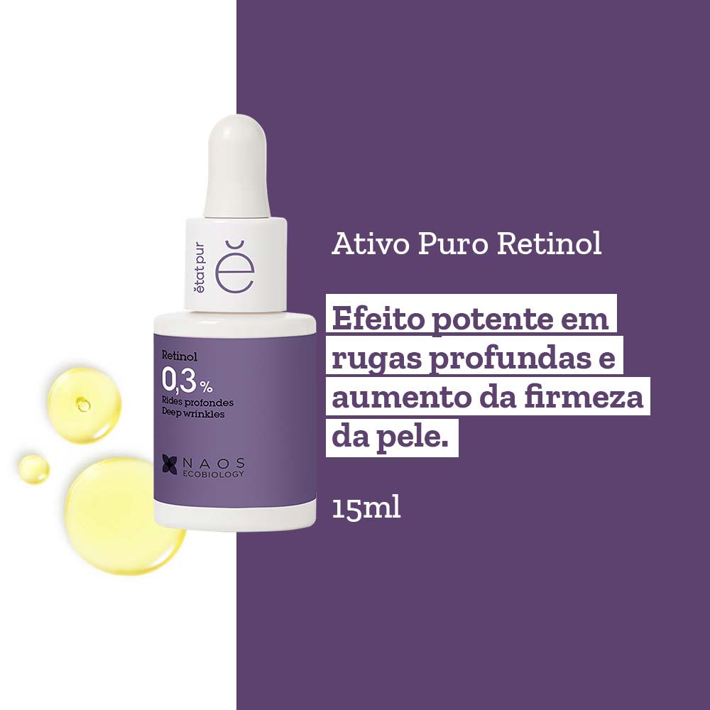Sérum Facial Etat Pur Naos Retinol 0,3% 15ml