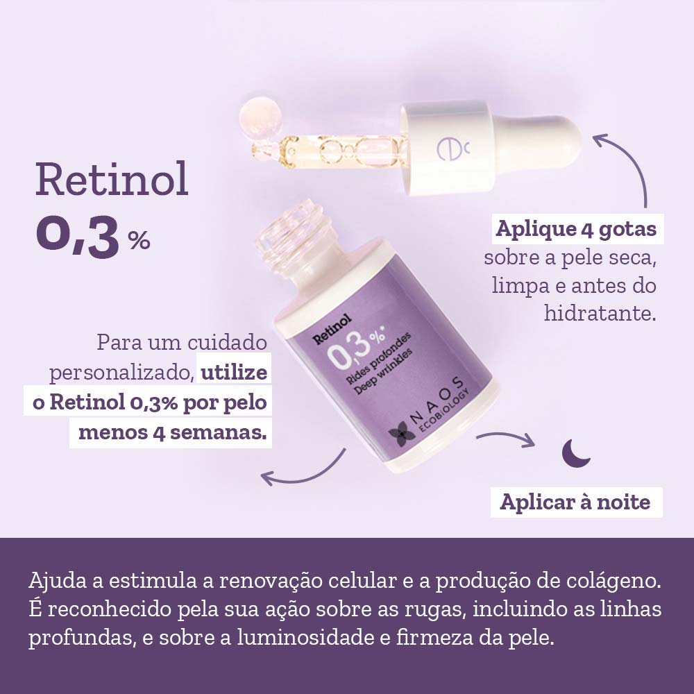 Sérum Facial Etat Pur Naos Retinol 0,3% 15ml