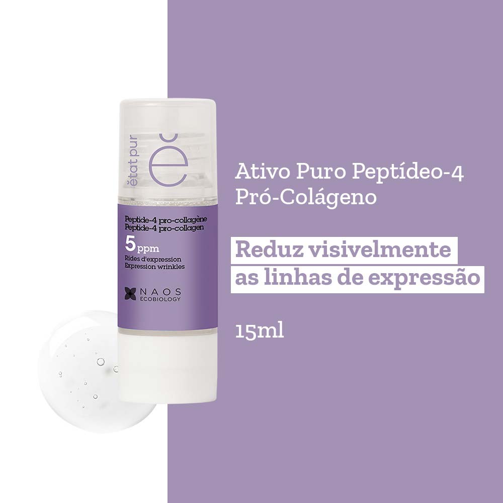 Sérum Facial Anti-Idade Peptídeo-4 Pro Colágeno Etat Pur Pure Actives 15ml