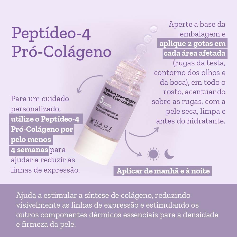 Sérum Facial Anti-Idade Peptídeo-4 Pro Colágeno Etat Pur Pure Actives 15ml