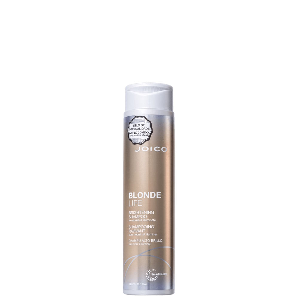 Kit Blonde Life Brightening Home Care Cabelos Loiros Joico Shampoo 300ml + Condicionador 250ml