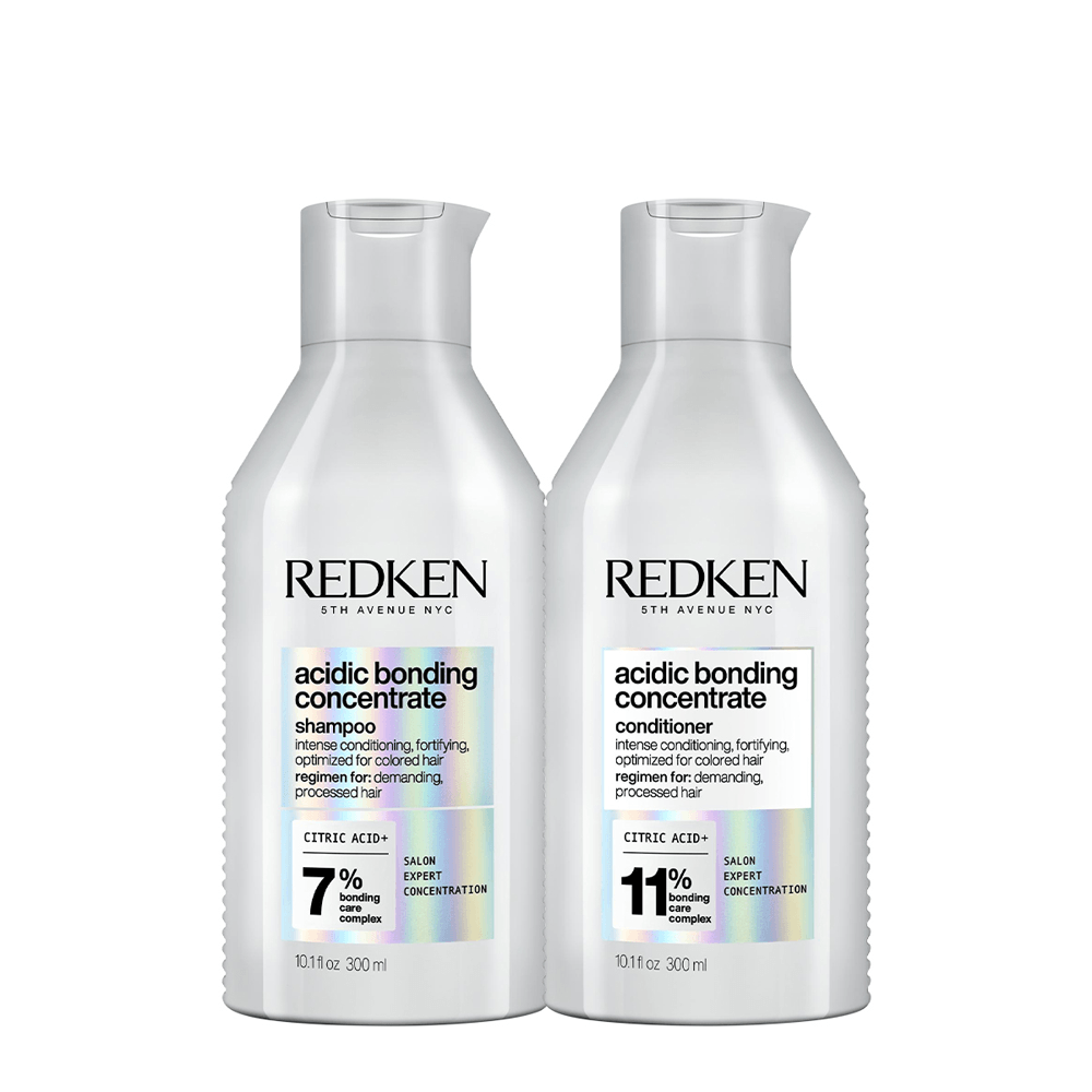 Kit Acidic Bonding Concentrate Redken Shampoo 300ml + Condicionador 300ml