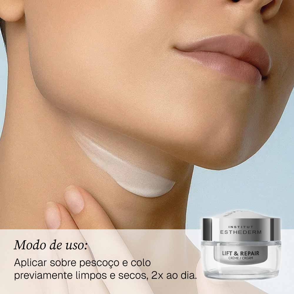 Creme Anti-Idade para Pescoço e Colo Esthederm Lift & Repair 50ml