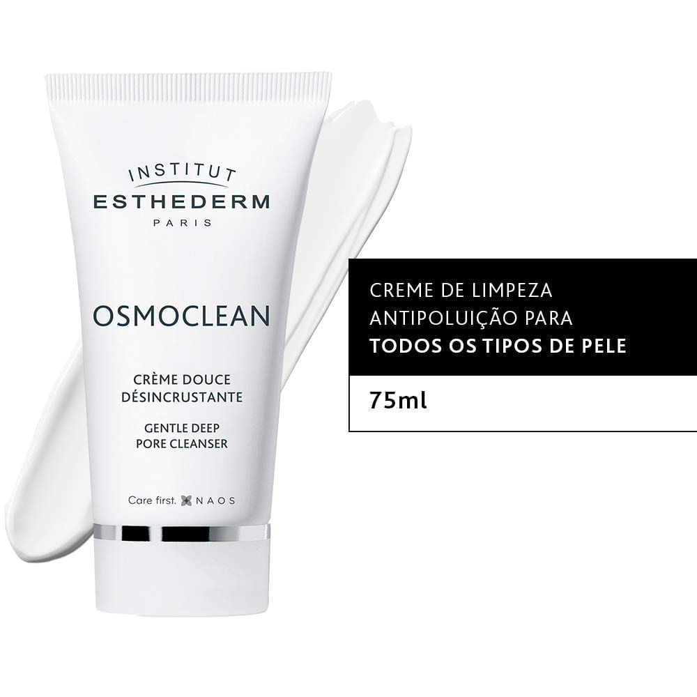 Creme de Limpeza Facial Esthederm Osmoclean Creme Douce Desincrustante 75ml