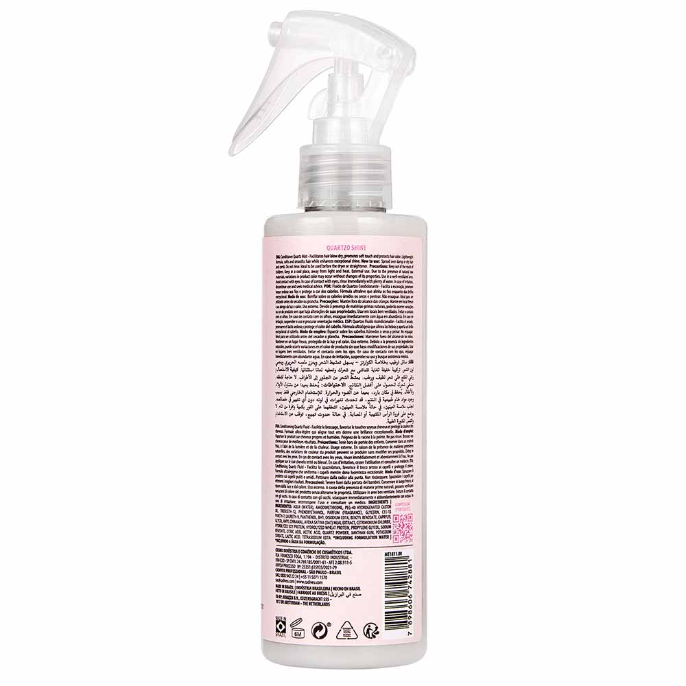 Leave-In Fluido Condicionante Quartzo Shine Cadiveu Essentials 200ml