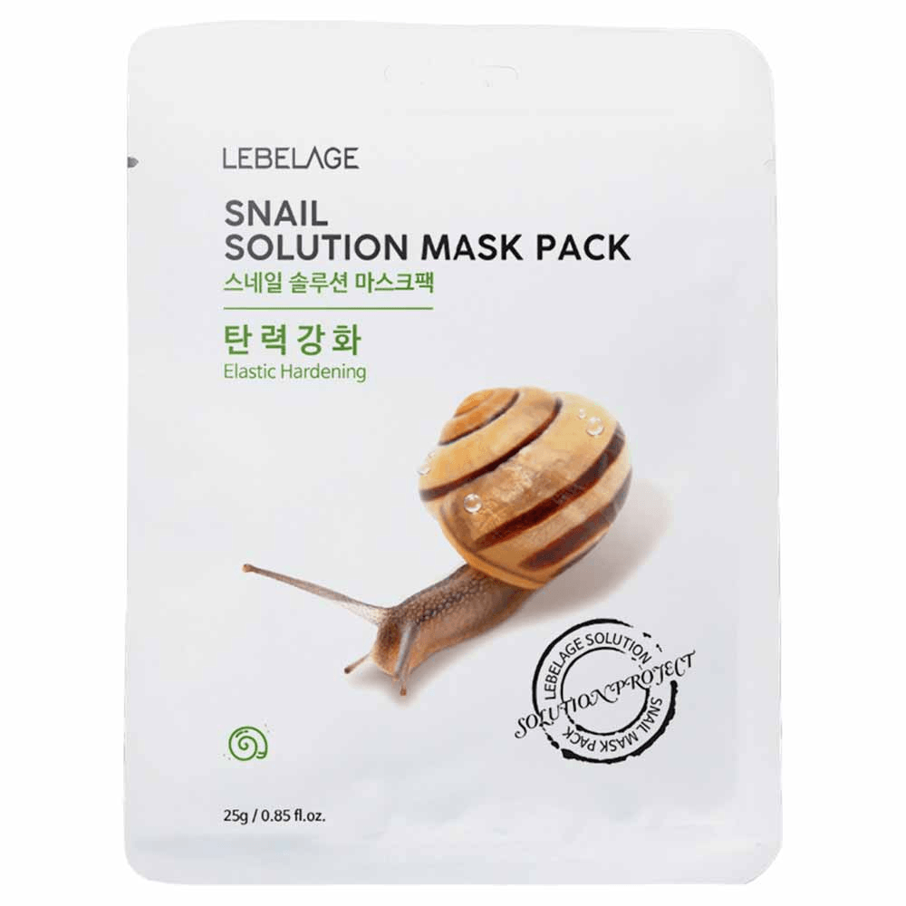 Máscara Facial Mucina De Caracol Lebelage 1 Unidade