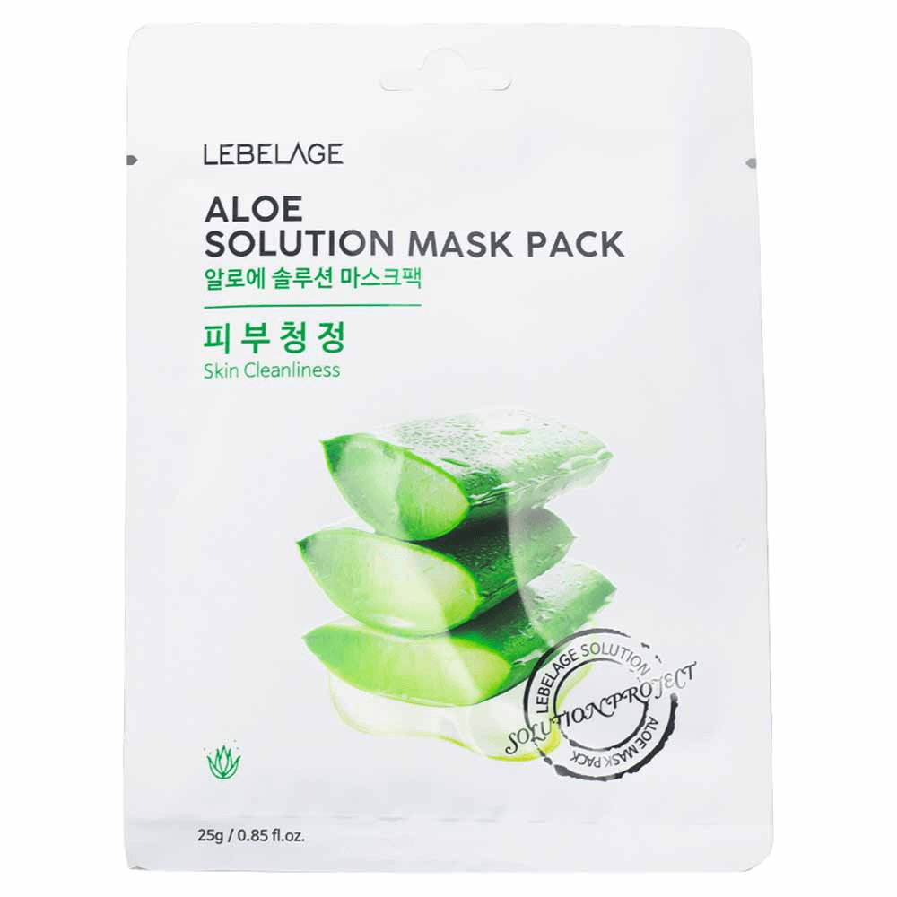 Máscara Facial Aloe Lebelage 1 Unidade