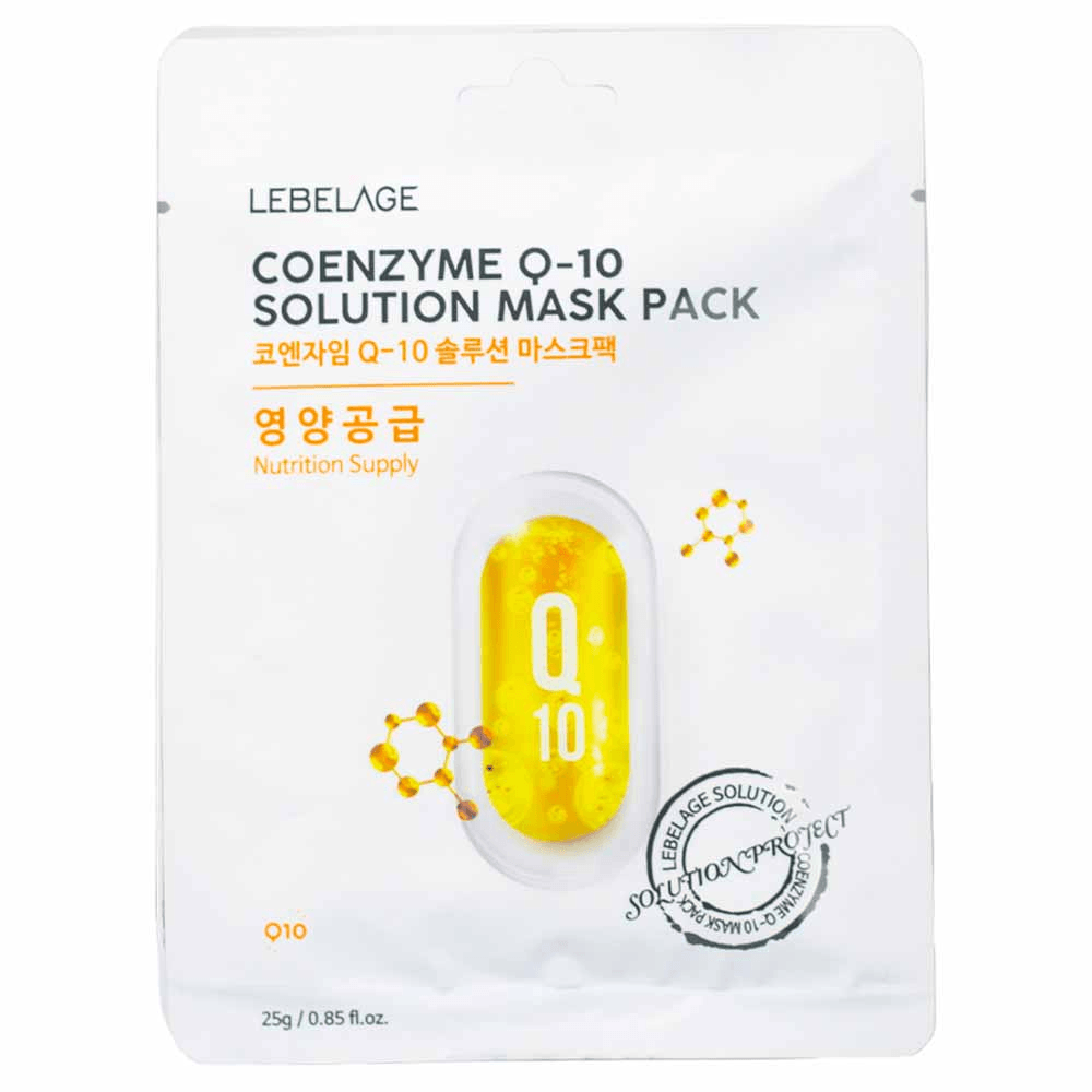 Máscara Facial Coenzyme Q10 Lebelage 1 Unidade