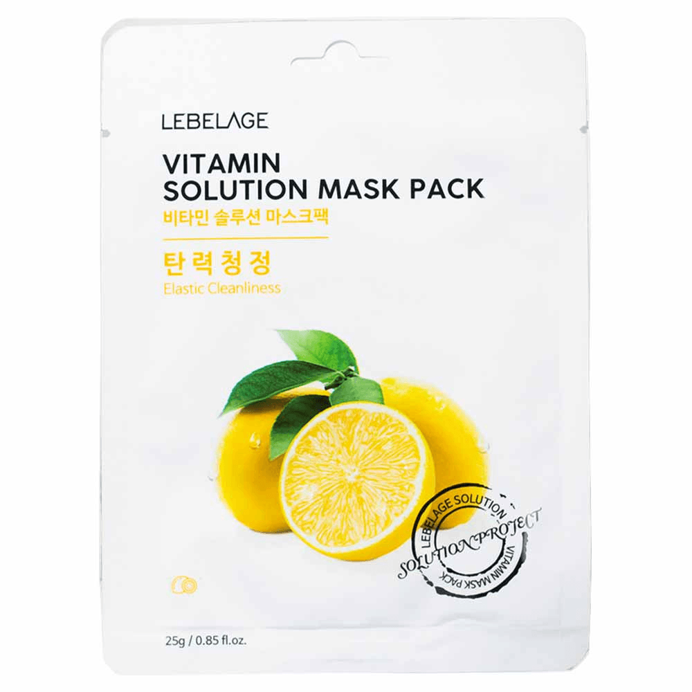 Máscara Facial Vitamina Lebelage 1 Unidade