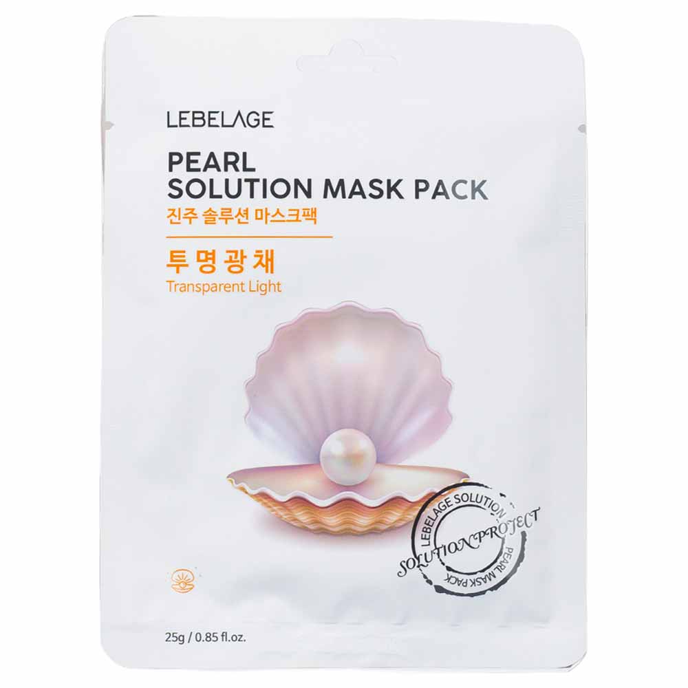 Máscara Facial De Pérolas Lebelage 1 Unidade