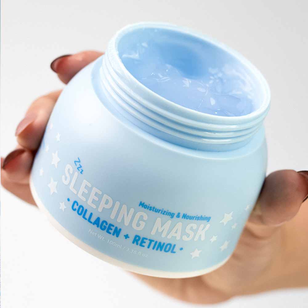 Máscara Facial Noturna Colágeno e Retinol Look At Me 100ml