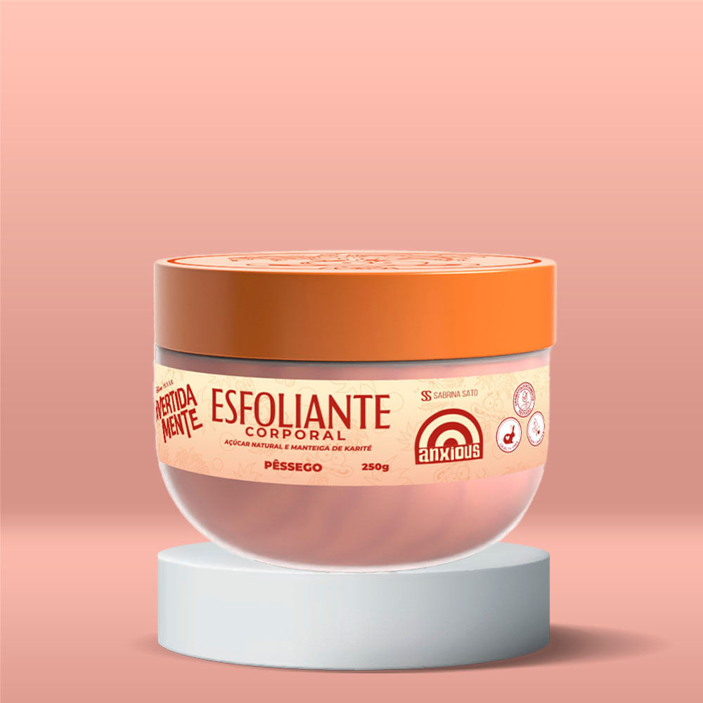Esfoliante Corporal Divertidamente Sabrina Sato Ansiedade Cia Beauty 250g
