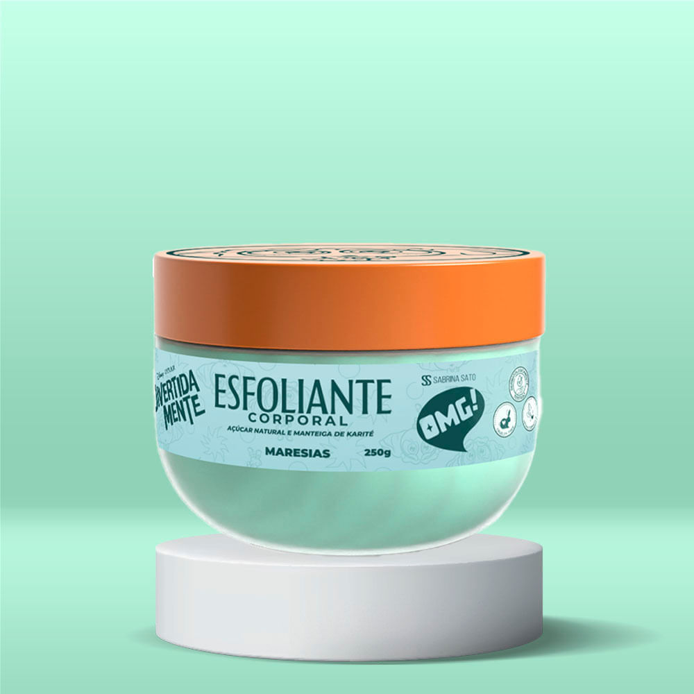 Esfoliante Corporal Divertidamente Sabrina Sato Inveja Cia Beauty 250g