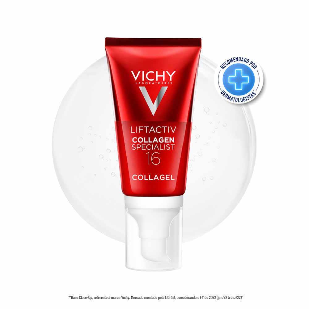 Gel Hidratante Facial Liftactiv Colágeno Specialist 16 Collagel Vichy 50g