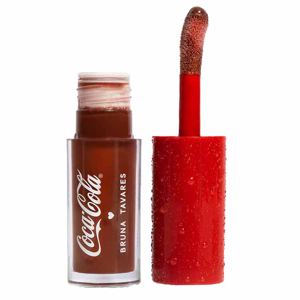 Gloss Labial Coca-Cola Bruna Tavares Cor Brown Fizz