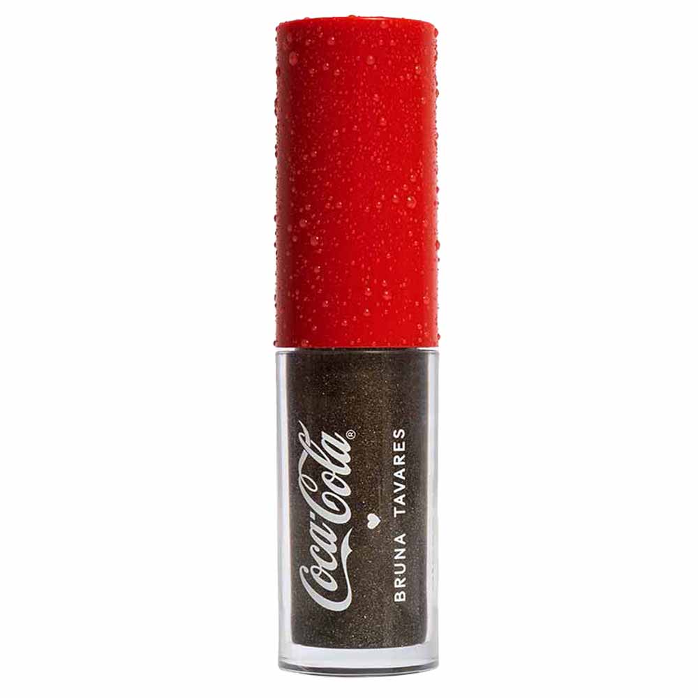 Gloss Labial Coca-Cola Bruna Tavares Cor Black Bubbles