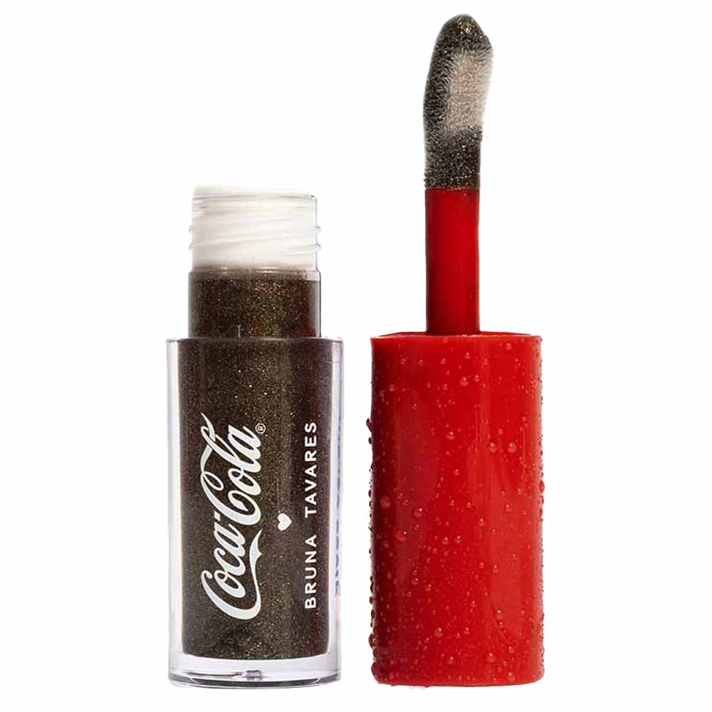 Gloss Labial Coca-Cola Bruna Tavares Cor Black Bubbles