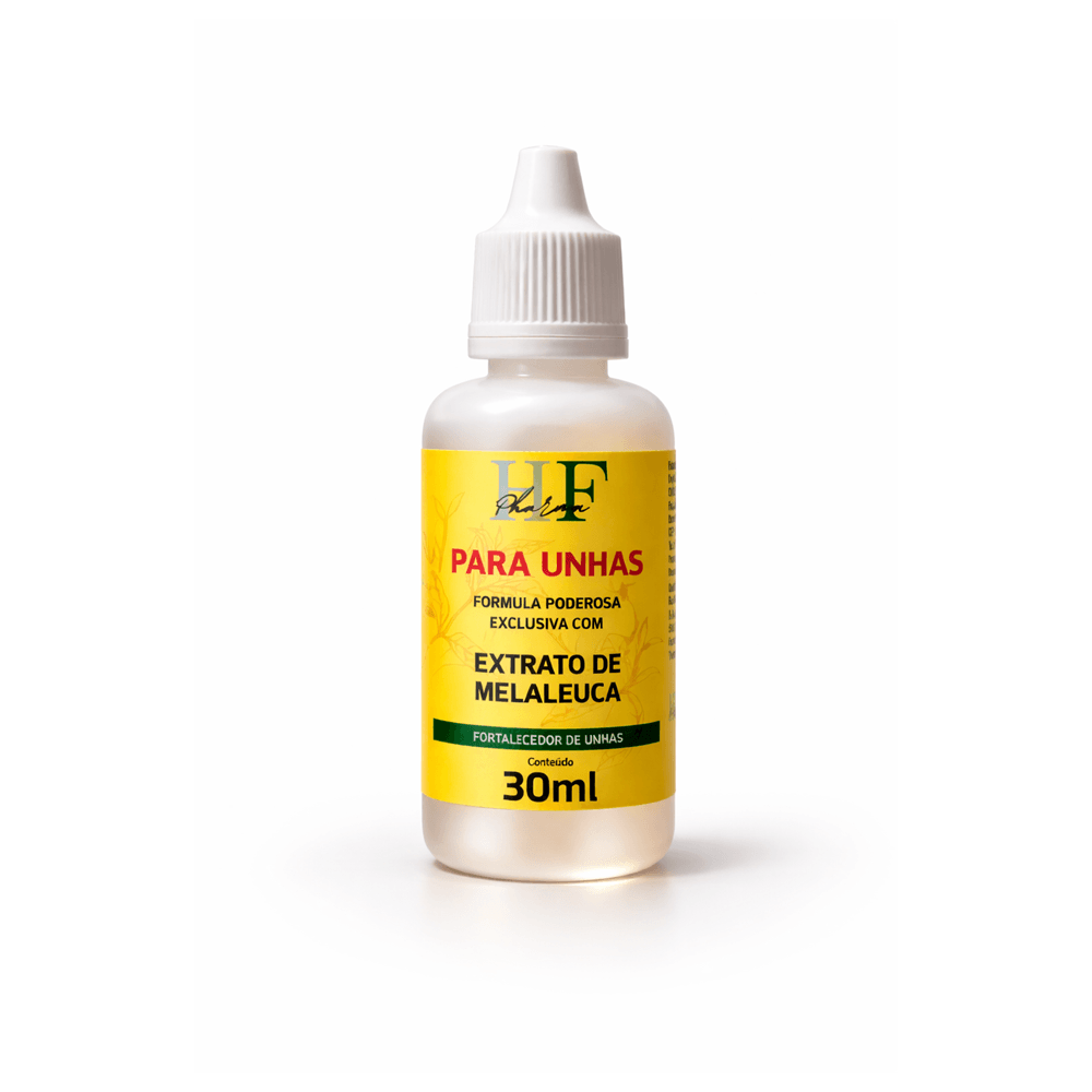 Antimicótico Natural Melaleuca Combate Fungos Nas Unhas Hf Pharma 30ml