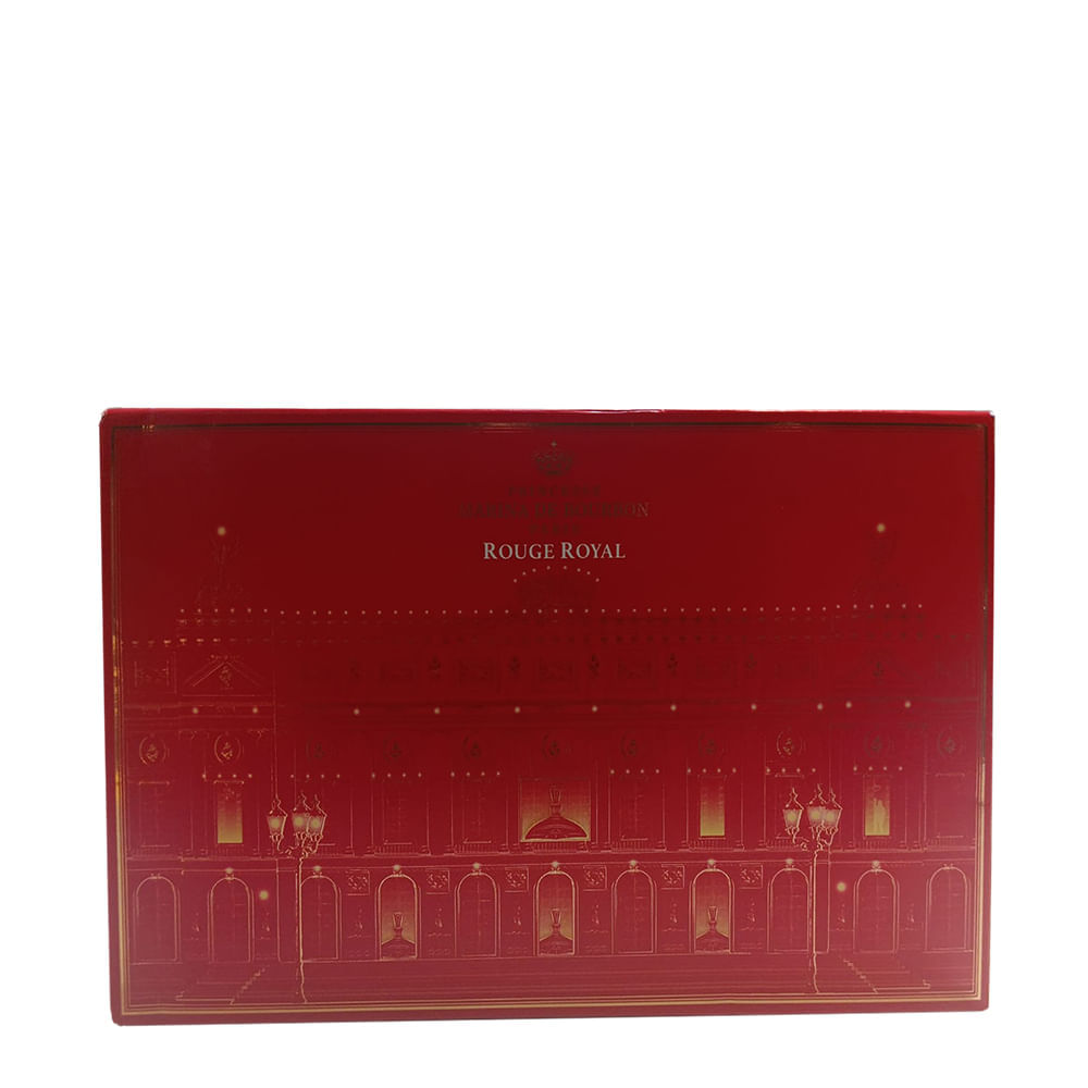 Kit Marina de Bourbon Rouge Royal Eau de Parfum 100ml + Body Lotion 100ml + Nécessaire