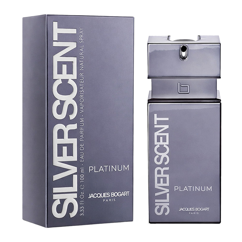 Perfume Masculino Silver Scent Platinum Eau de Parfum Jacques Bogart 100ml