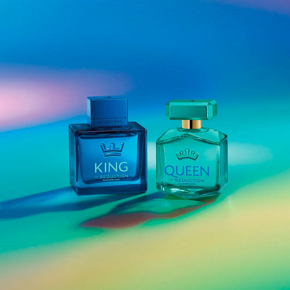 Perfume Masculino King Of Seduction Summerland Eau de Toilette Banderas 100ml
