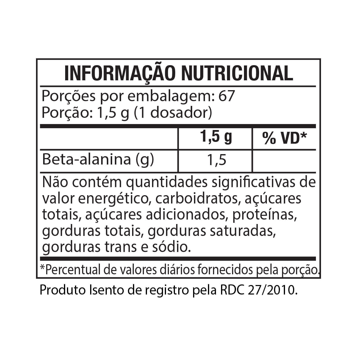 Beta-Alanine Black Skull 100g