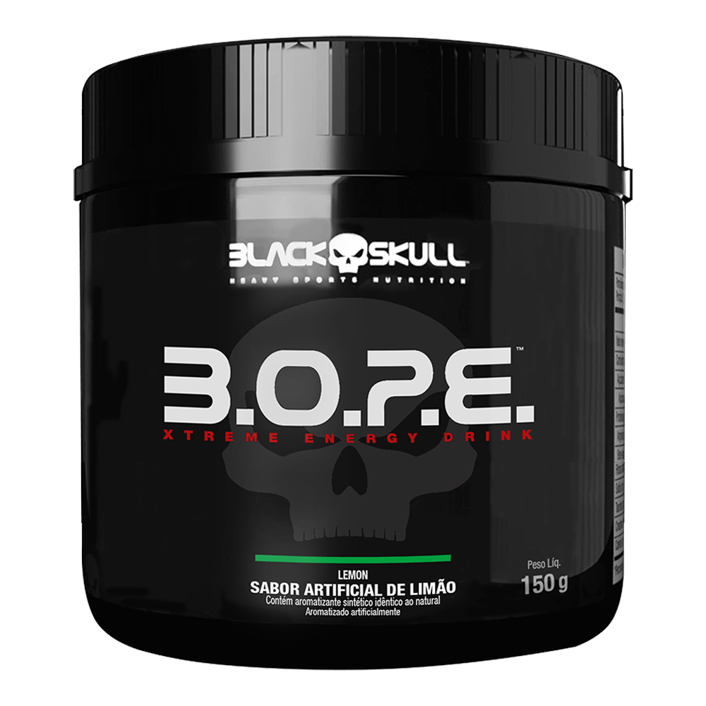 Pré-Treino B.O.P.E Black Skull Limão 150g