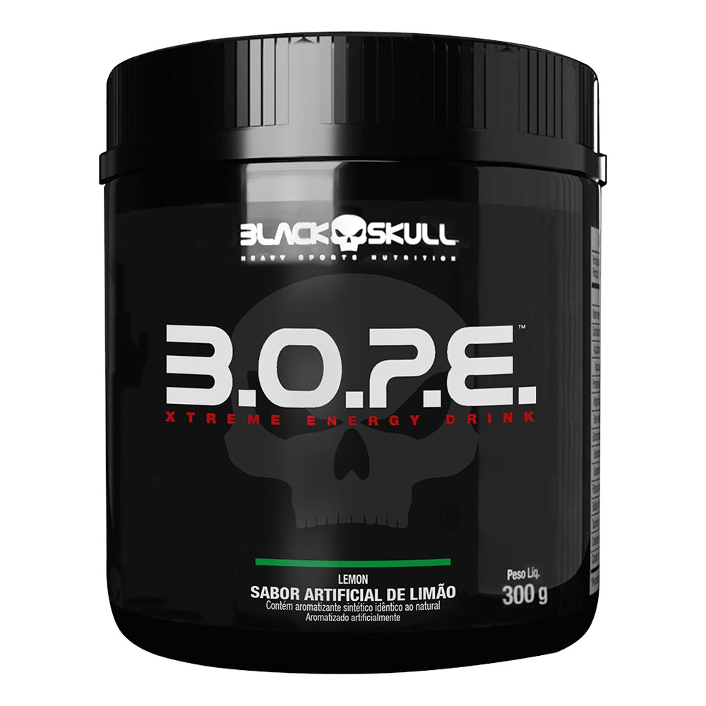 Pré-treino B.O.P.E Black Skull Limão 300g
