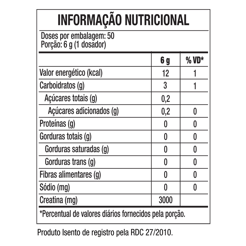 Creatina Turbo Black Skull Sem Sabor 300g