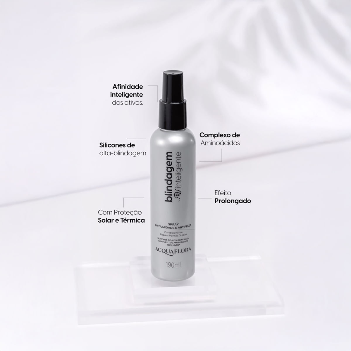 Spray Condicionante Blindagem Inteligente Acquaflora 190ml