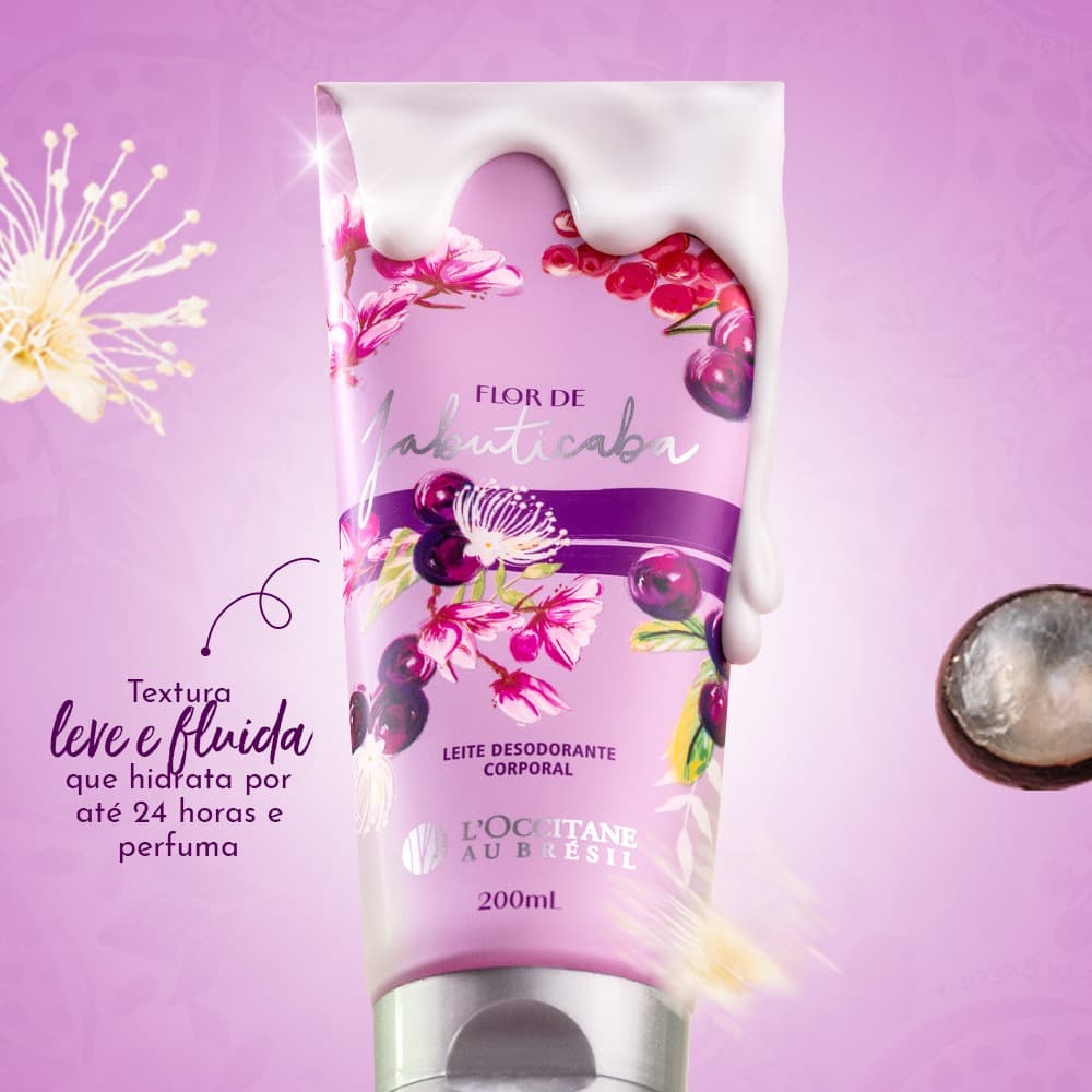 Desodorante Corporal  Flor de Jabuticaba L'Occitane Au Brésil 200ml
