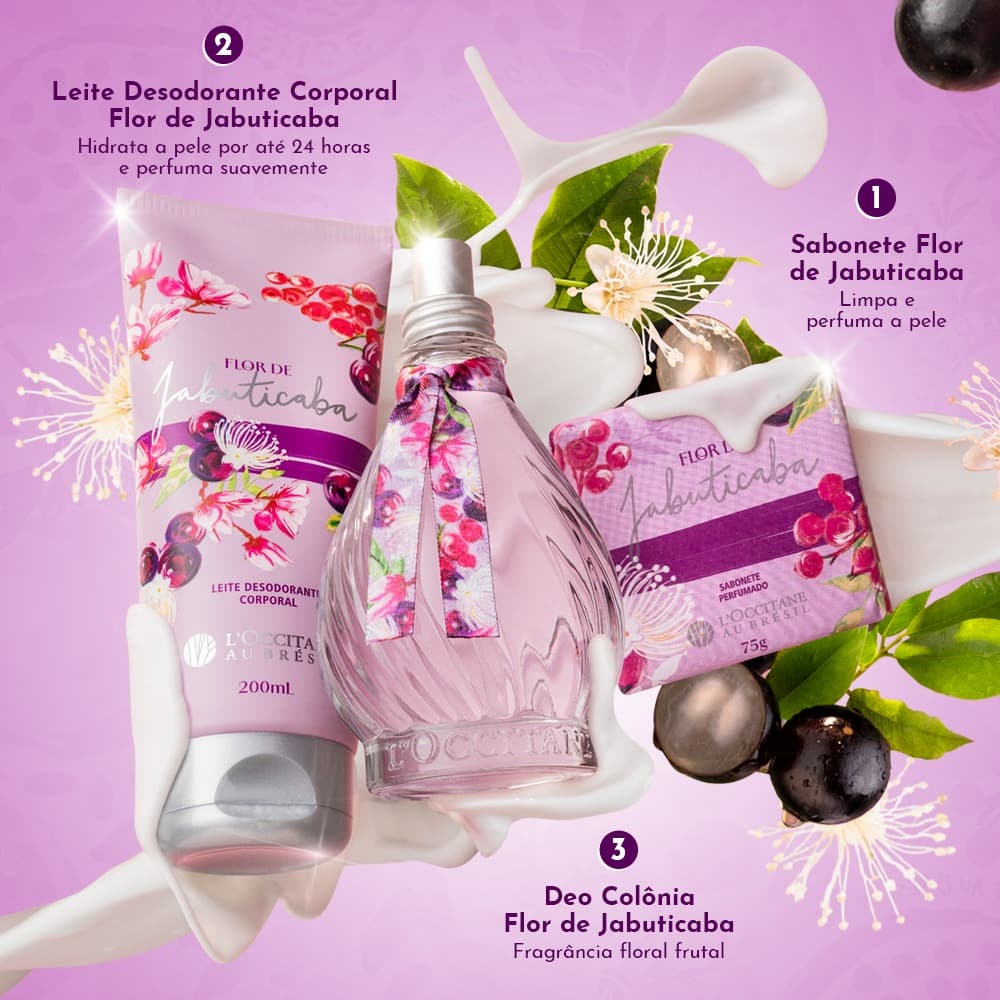 Desodorante Corporal  Flor de Jabuticaba L'Occitane Au Brésil 200ml