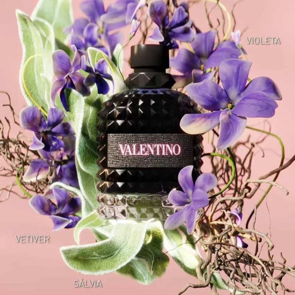 Perfume Masculino Born In Roma Uomo Valentino Eau de Toilette 150ml