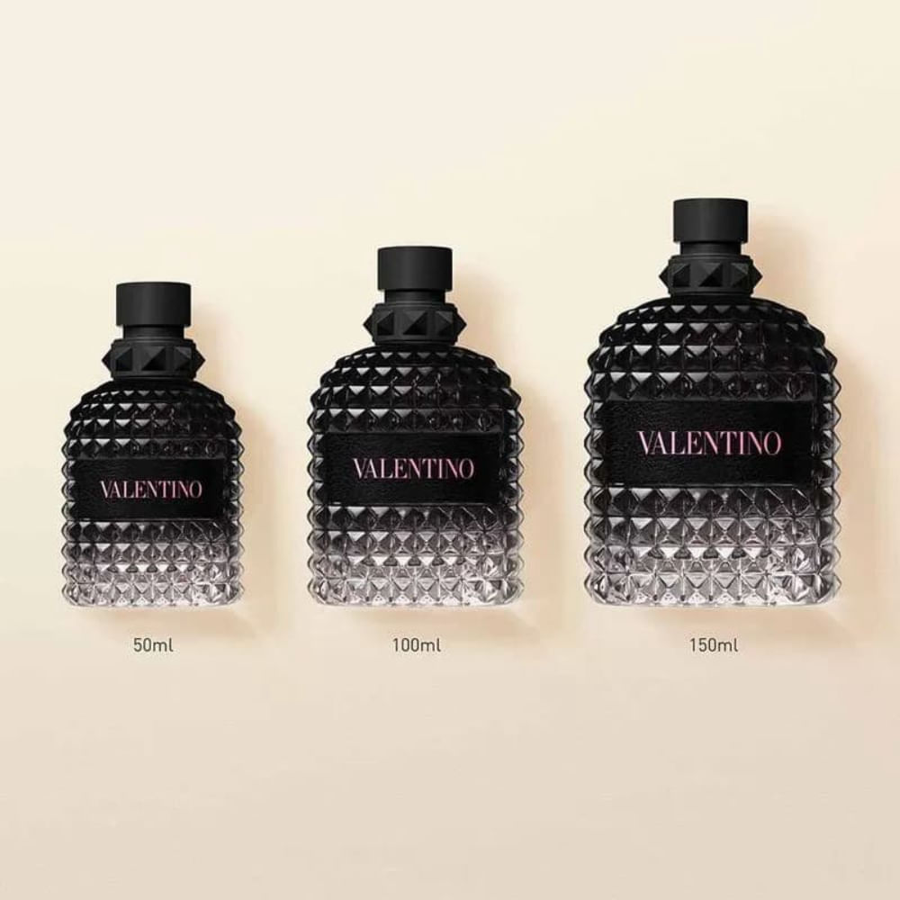 Perfume Masculino Born In Roma Uomo Valentino Eau de Toilette 150ml