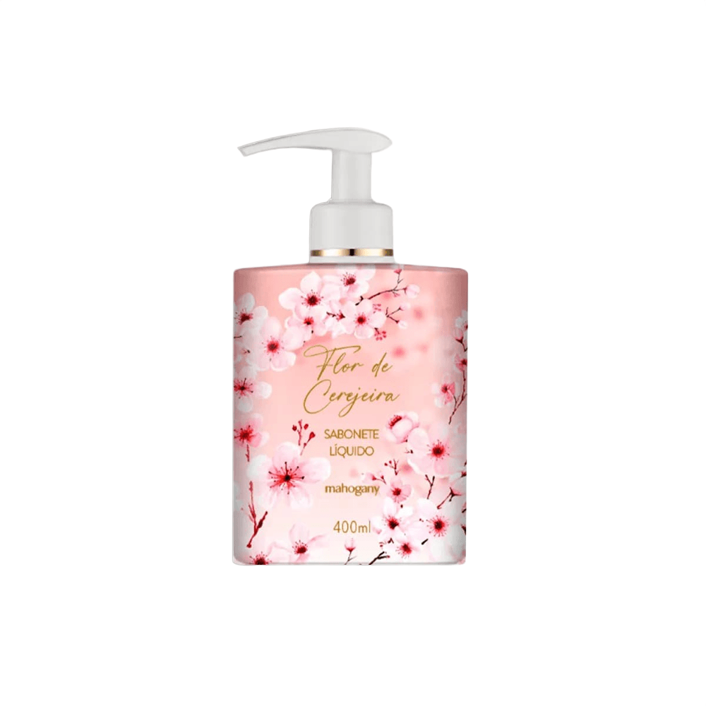 Sabonete Líquido Flor de Cerejeira Mahogany 400ml