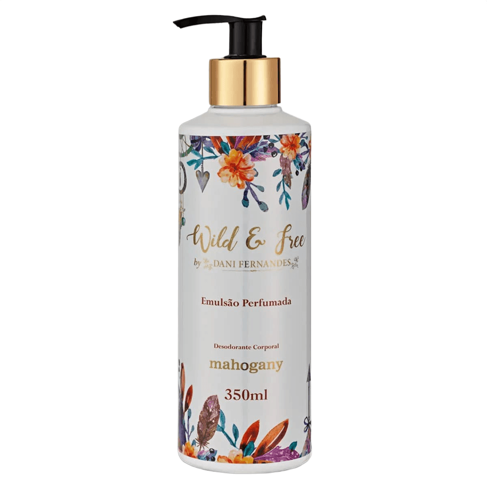 Hidratante Desodorante Corporal Wild E Free Mahogany 350ml