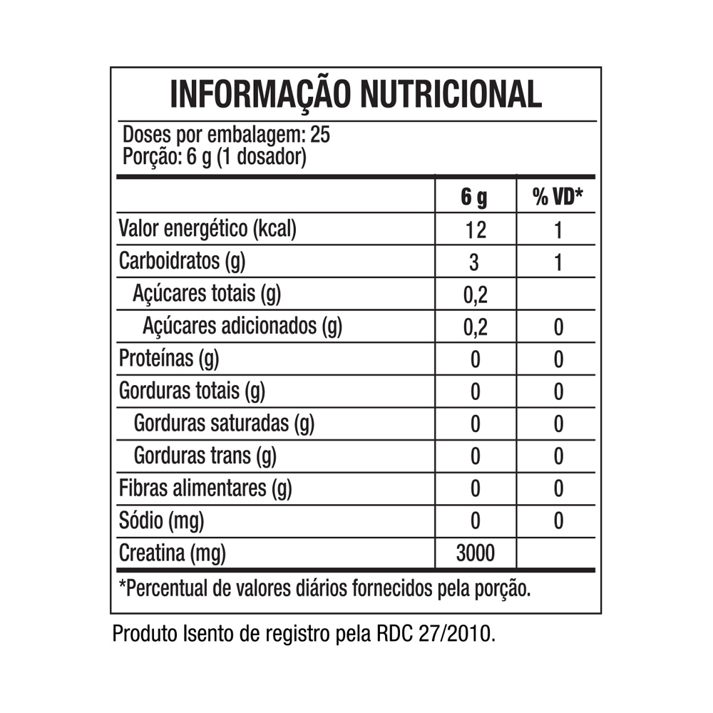 Creatina Turbo Black Skull Sem Sabor 150g