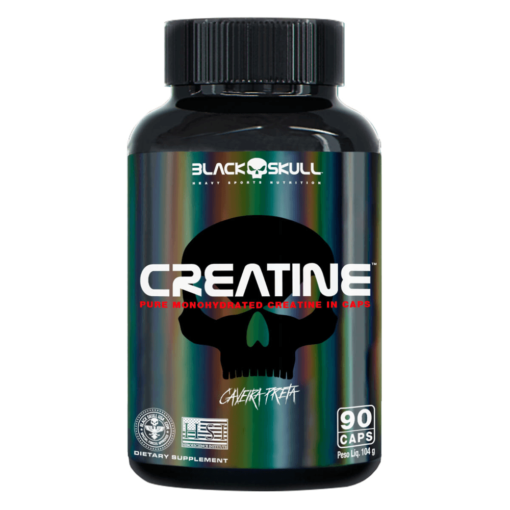Creatina Black Skull 90 Cápsulas