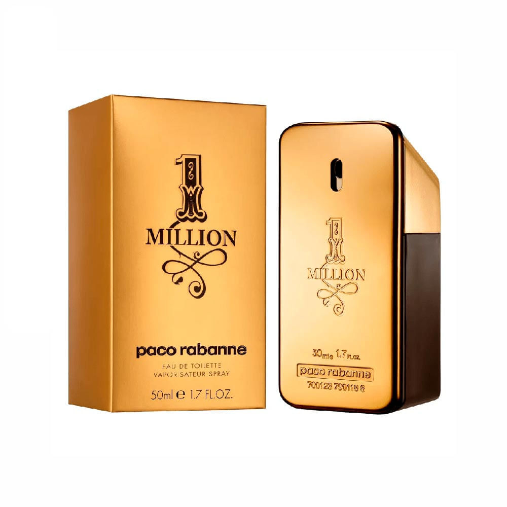 Perfume Masculino 1 Million de Paco Rabanne Eau de Toilette 50ml