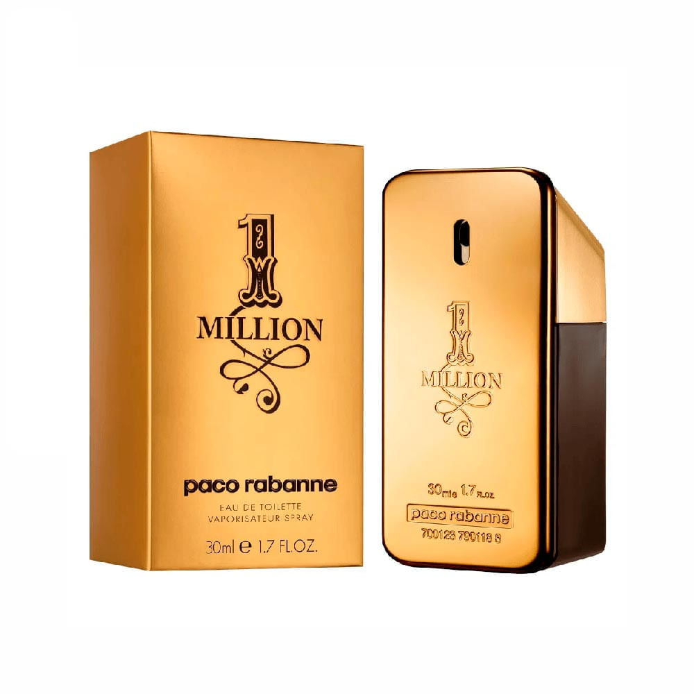 Perfume Masculino 1 Million de Paco Rabanne Eau de Toilette 30ml