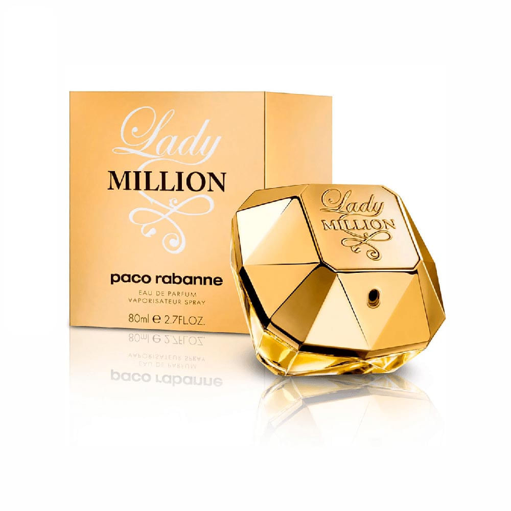 Perfume Feminino Lady Million Paco Rabanne Eau de Parfum 80ml