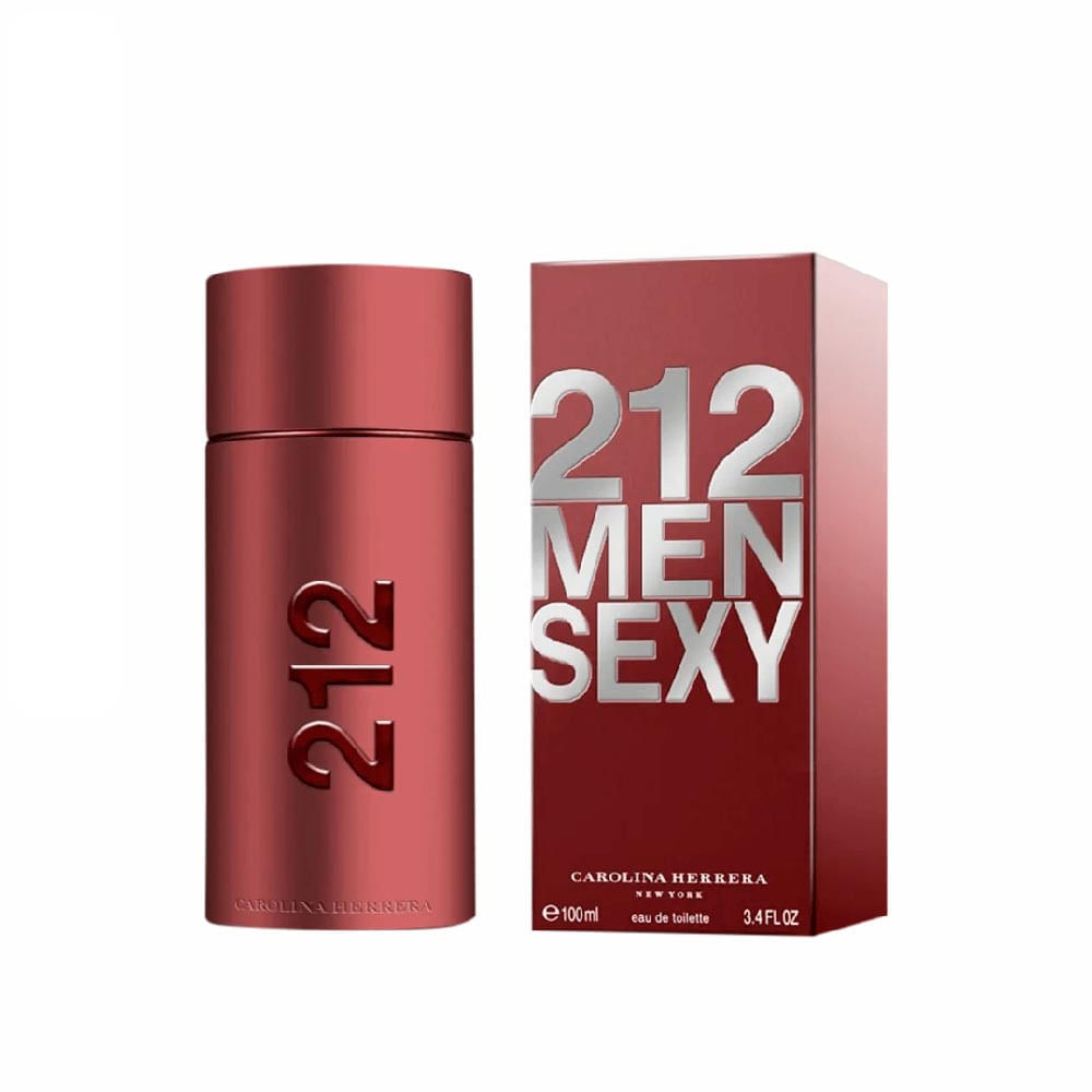 Perfume Masculino 212 Sexy Men Carolina Herrera Eau De Toilette 100ml