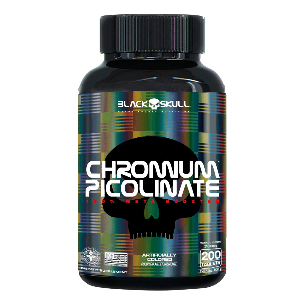 Chromium Picolinate Black Skull 200 Tabletes
