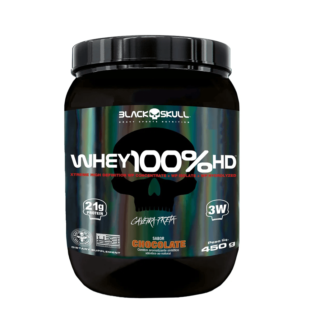 Whey 100% HD Black Skull Chocolate 450g