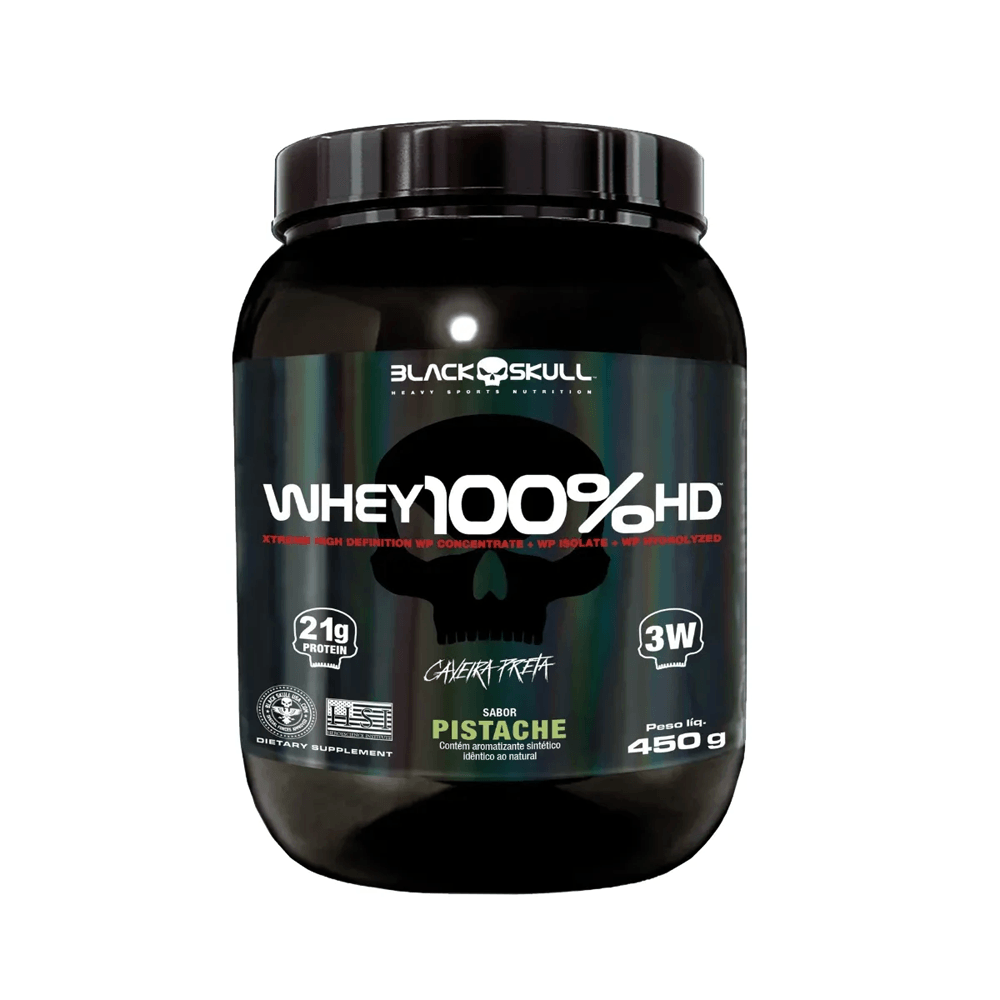 Whey 100% HD Black Skull Pistache 450g