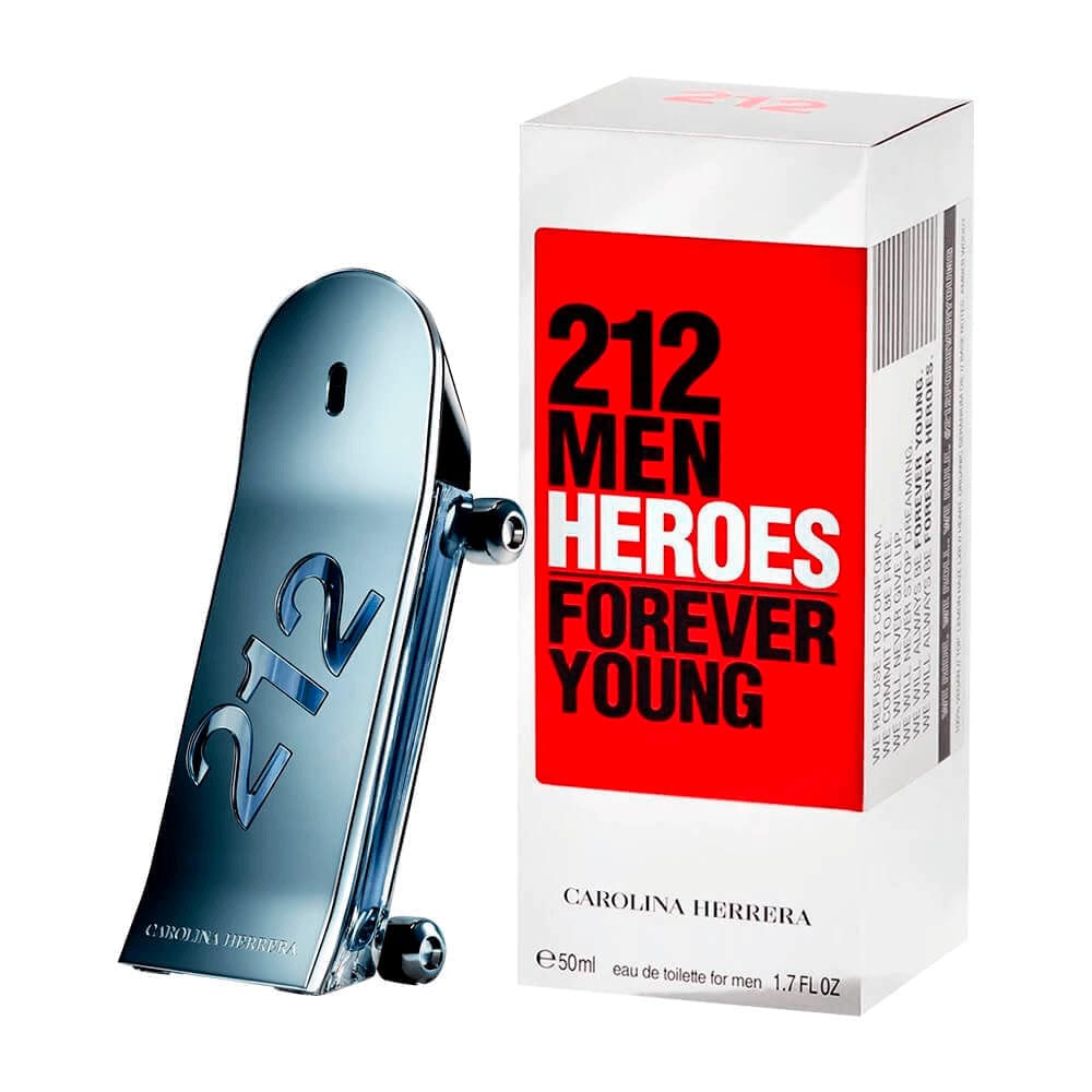 Perfume Masculino 212 Heroes Carolina Herrera Eau de Toilette 50ml