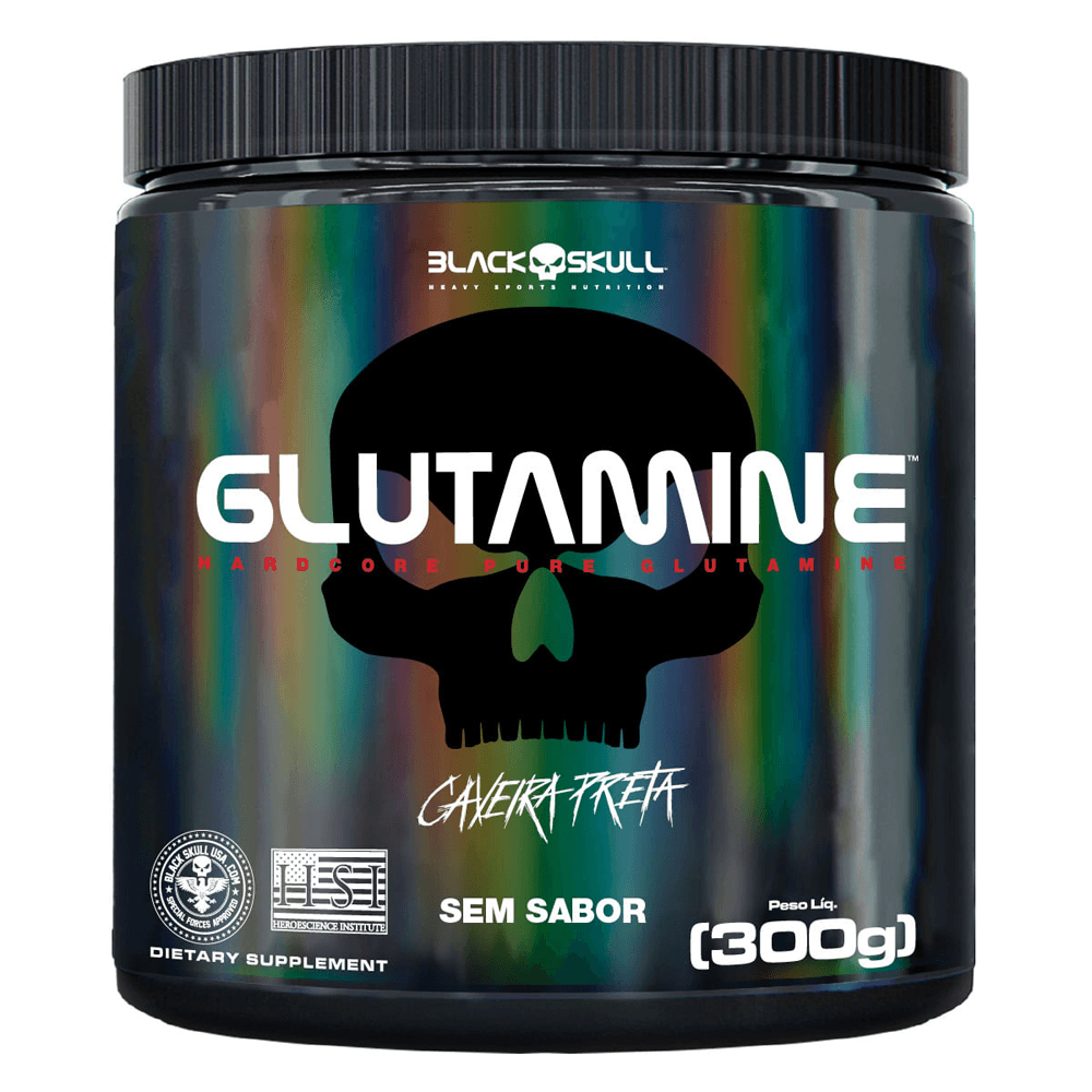 Glutamina Black Skull 300g